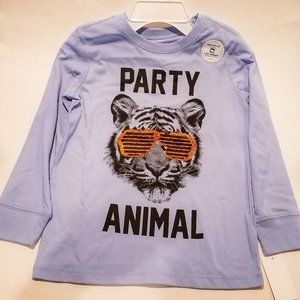 OshKosh B'Gosh Party Animal Shirt Size 7